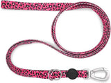 Morso laisse pour chien réglable bulle recyclée leo rose