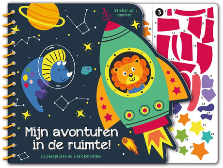 Livre d'autocollants Interstat - mes aventures dans l'espace