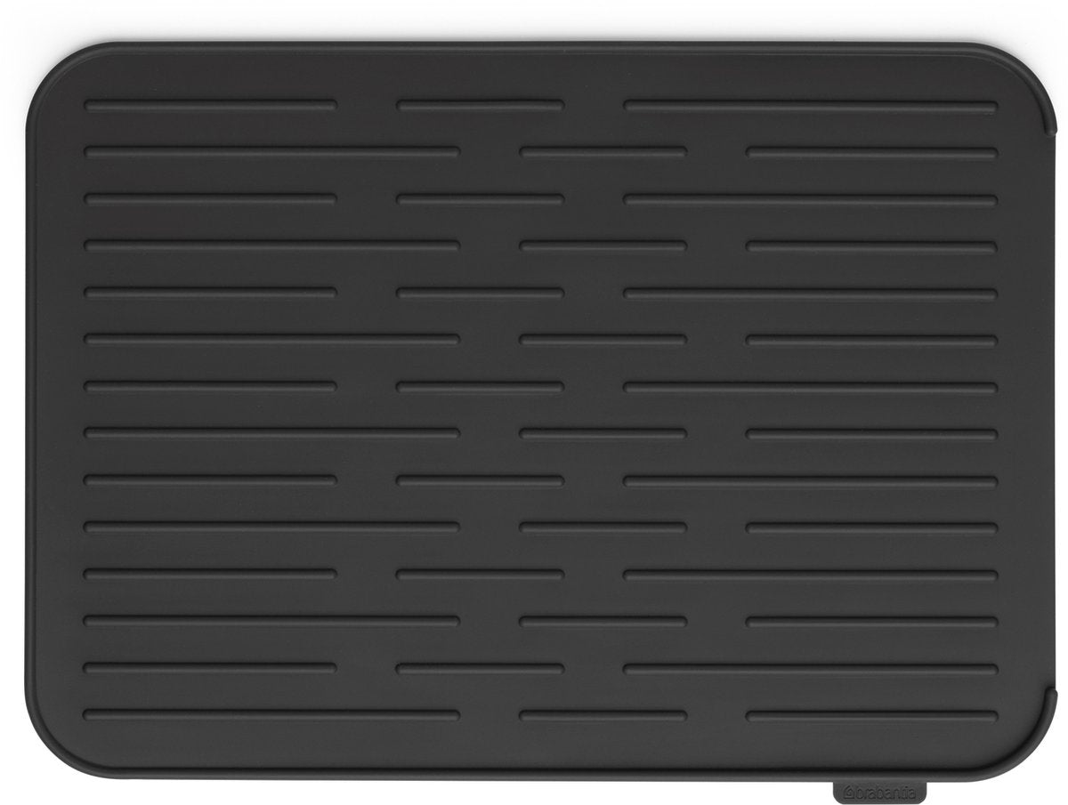 Tapis de drainage en silicone pour évier Brabantia - gris foncé
