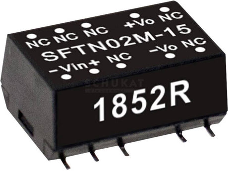 MW Mean Well sftn02n-12 module convertisseur dc dc 167 ma 2 w nombre de sorties : 1 x contenu 1 pièce(s)