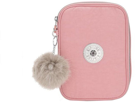 Étui à stylos Kipling - rose nuptiale - pour 100 stylos