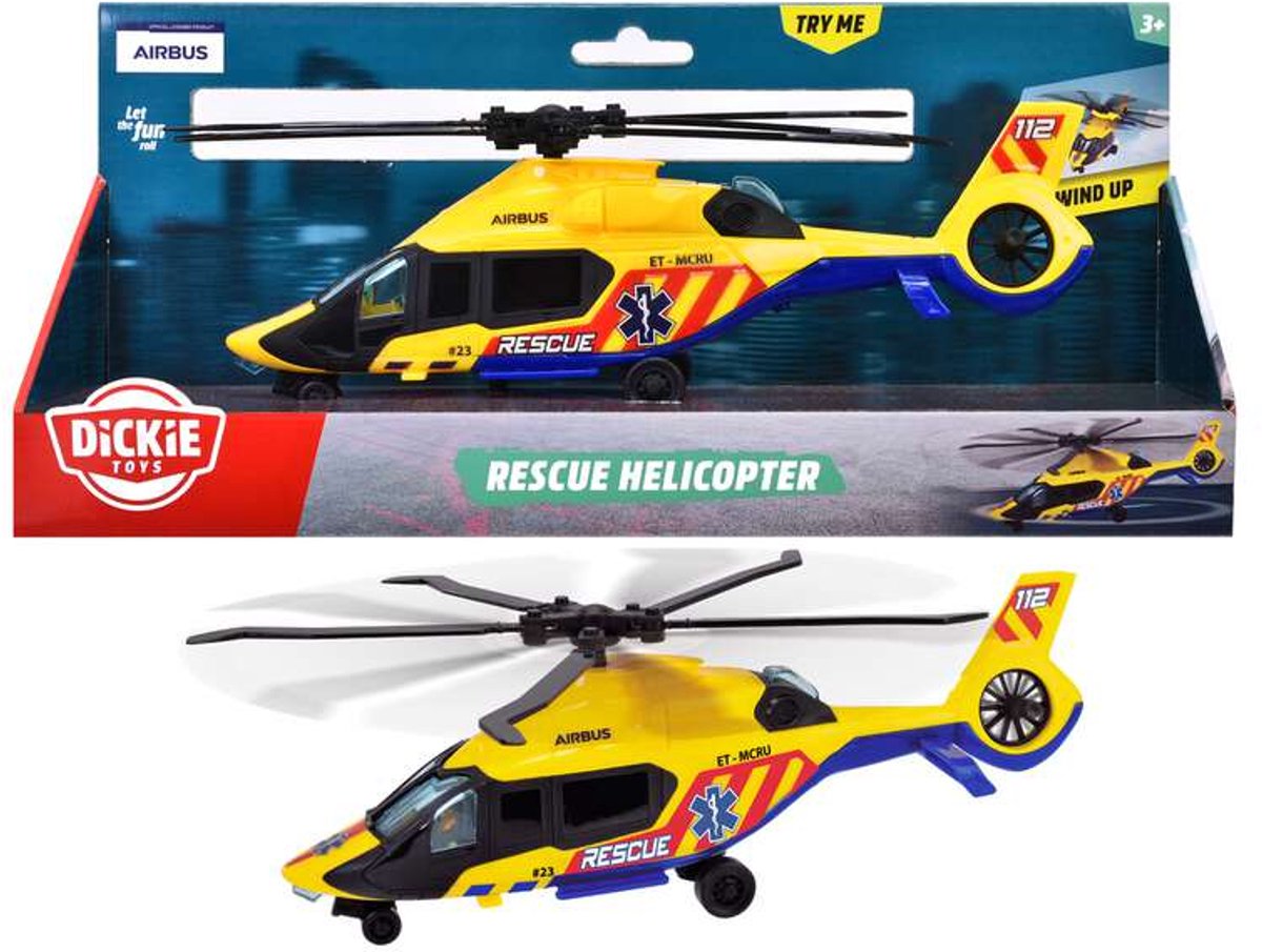 Hélicoptère de sauvetage Dickie h160 jaune - 203714022