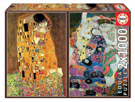 Educa - puzzle - ascensions - 2 x 1000 pièces - puzzle - collection d'art