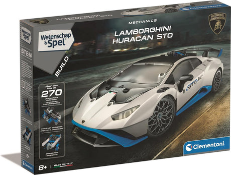 Clementoni Science et Spel - Mécanique Lamborghini Huracan Sto Bouwset, 270dlg.