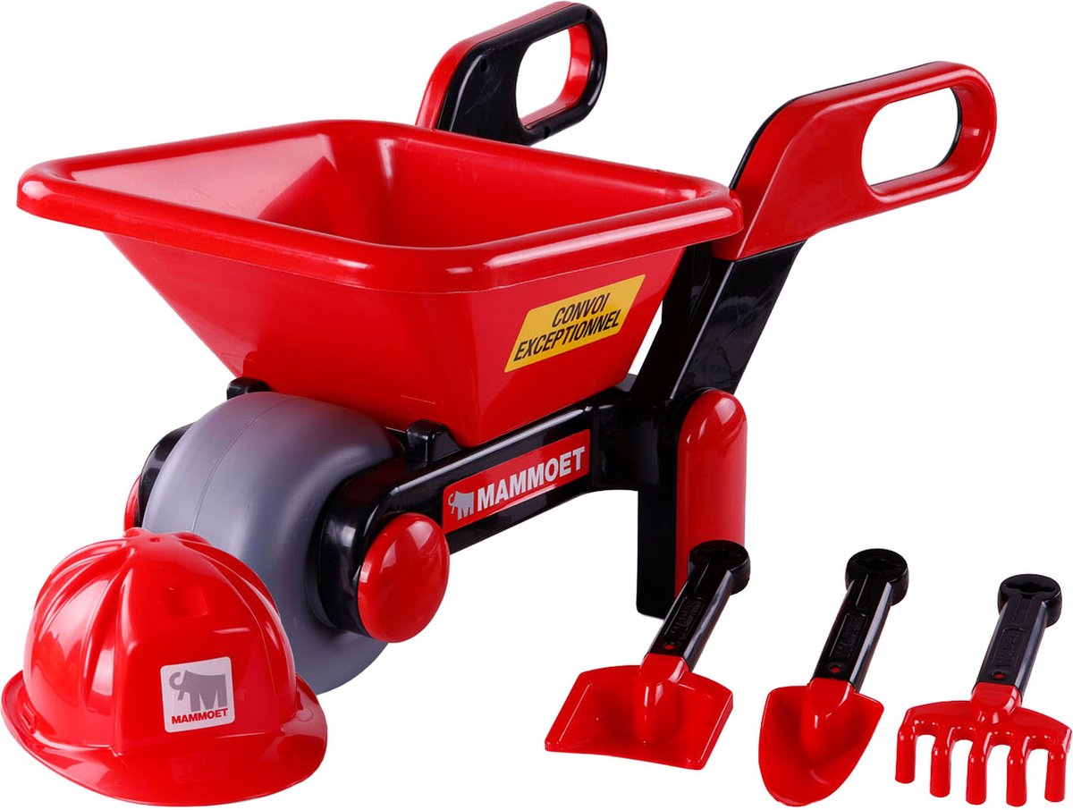 Cavallino Mammoet Whelbarrow avec casque et outils, 5LDG.