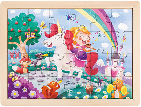 Puzzle des amis de la licorne Hape