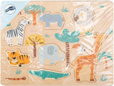 Small foot - safari puzzle en bois