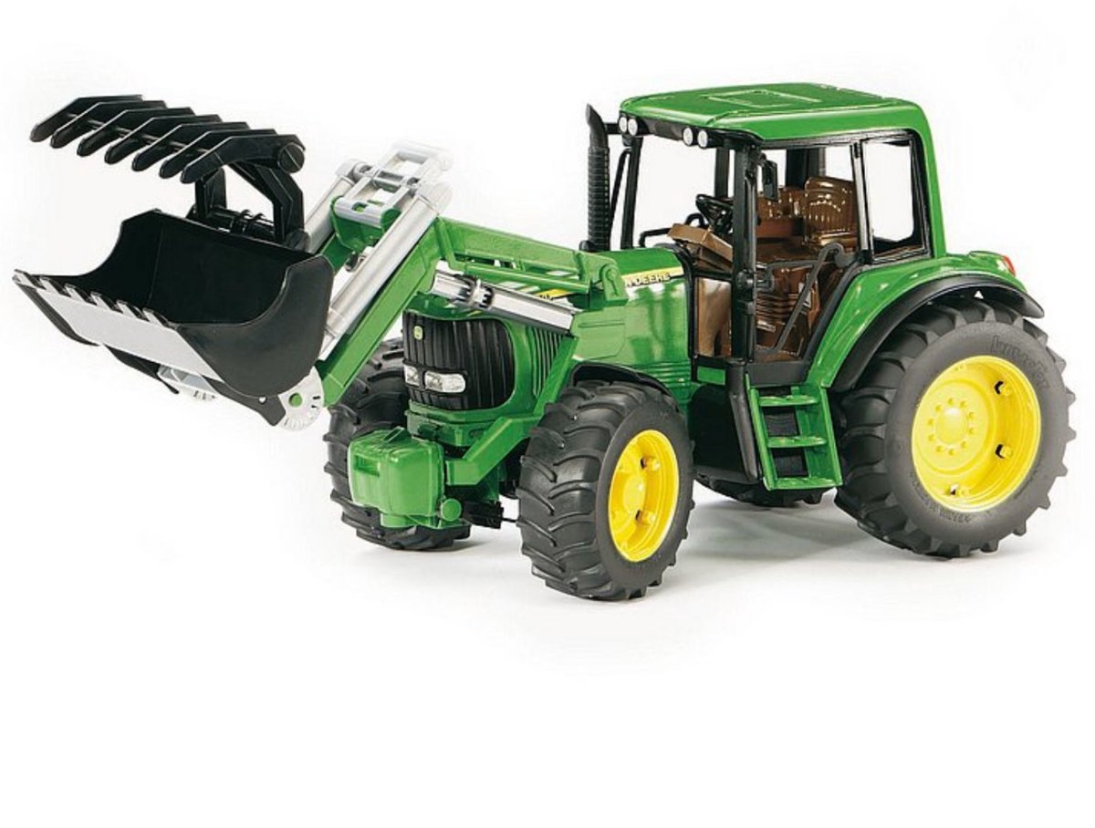 Tracteur Bruder John Deere avec chargeur frontal