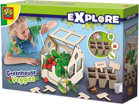 Ses Greenhouse avec des légumes