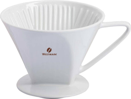 Porte-filtre à café en porcelaine Westmark, taille de filtre 4, pour jusqu'à 4 tasses de café, brasilia, 24482260