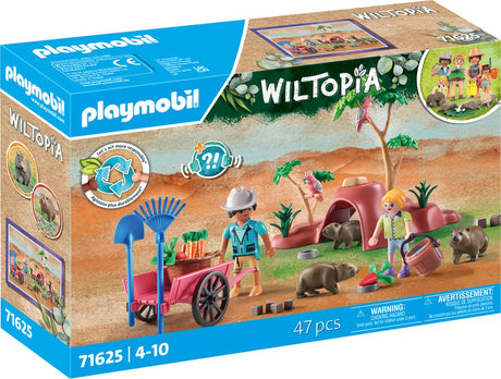 Playmobil Wiltopia abri pour wombats - 71625