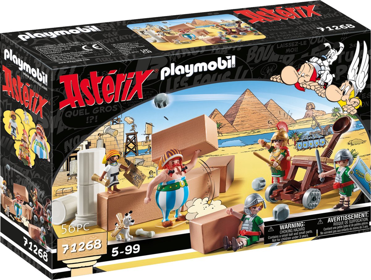 Playmobil Astérix Dessin et la Bataille pour le Palais - 71268