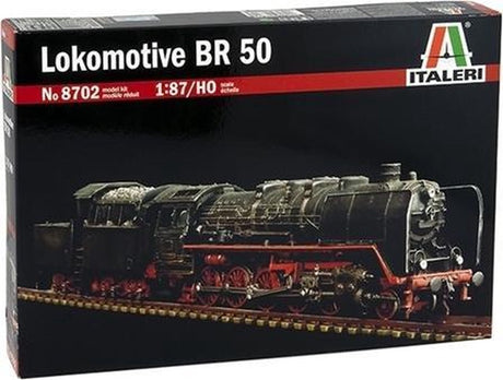 Italeri 510008702 h0 locomotive à vapeur br 50 kit de construction en plastique