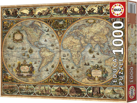 Educa - puzzle 1000 pièces - orbis terrarum 1000 - puzzle