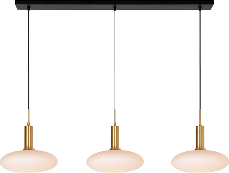 Lucide singala - suspension - 3xe27 - laiton doré mat