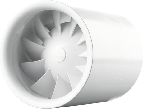 Ventilateur à tube d'aération quietline ø100 mm - 100 m³ h - en ligne