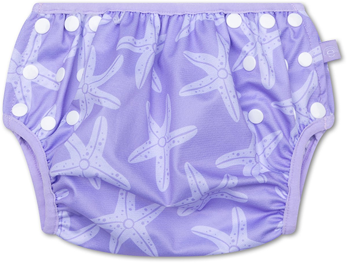 Étoile de mer | couche de bain lavable lilas