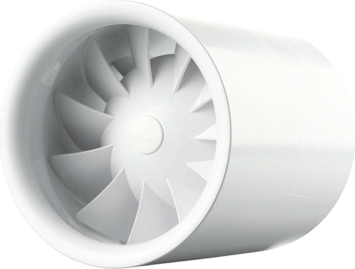 Ventilateur à tube d'aération quietline ø100 mm - 100 m³ h - en ligne