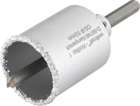 Wolfcraft - scie cloche 53mm - pour maçonnerie en pierre - 3895000
