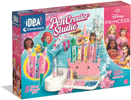 Clementoni - idea - pen creator studio - make your own pens - disney princess - from 6 years