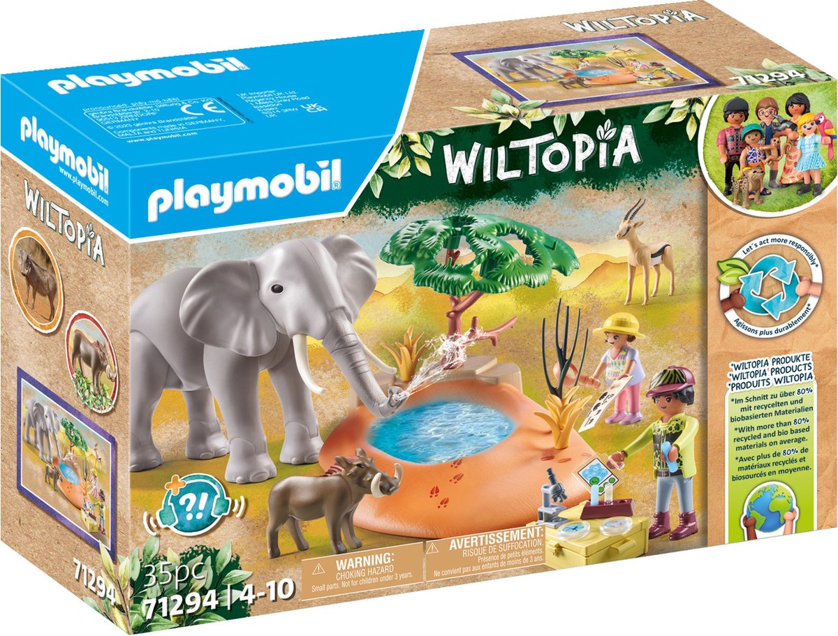 Playmobil Wiltopia - un voyage au trou d'eau - 71294