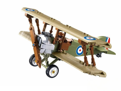Sluban modelbricks sopwith chameau avion jouets de construction pour enfants à partir de 8 ans - jouet de construction modélisme - boîte de construction avec 293 blocs de construction - m38-b1293