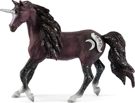 Schleich bayala - licorne lunaire, étalon - figurine de jeu - jouets pour enfants pour garçons et filles - 5 à 12 ans - 70578