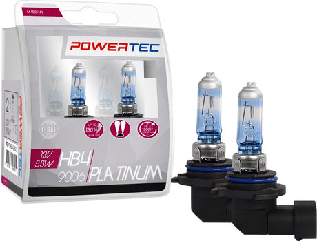 Powertec HB4 12V Platinum +130% set – éclairage de voiture extra brillant