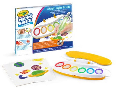 Crayola - merveille de couleur - paquet de loisirs - pinceau lumineux magique - pinceau lumineux magique pour une peinture sans bavures