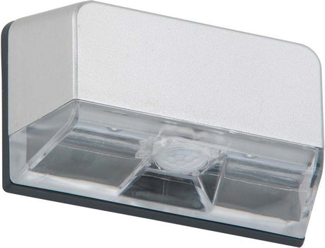 Briloner - bouton - éclairage de serrure de porte LED, 0,06 w, 4 lm, ip54, couleur argent, plastique, 9 x 3 x 5,3 cm