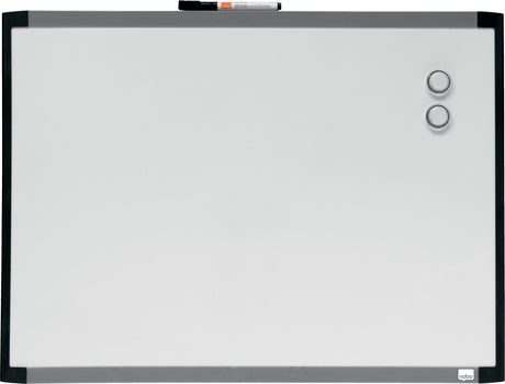 Tableau blanc magnétique Nobo - 58,5 x 43 cm - avec kit de montage, aimants et marqueurs - blanc