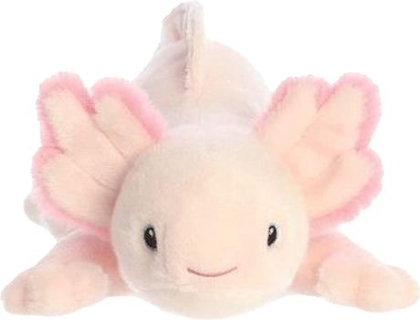 Aurora eco nation peluche peluche axolotl - rose - 37 cm - jouet thème animal aquatique