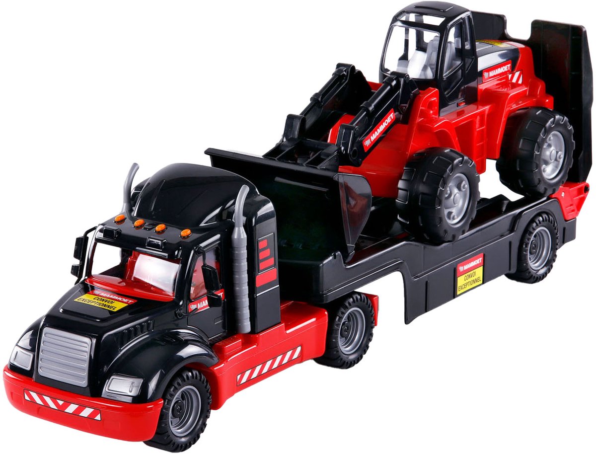 Cavallino Mammoet Torpedo Truck With Bulldozer, échelle 1:16