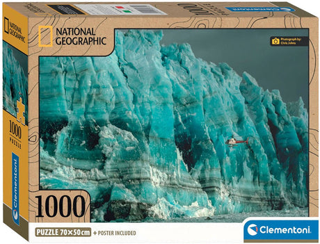Clementoni Jigsaw Puzzle National Geographics - Glacier, 1000st.