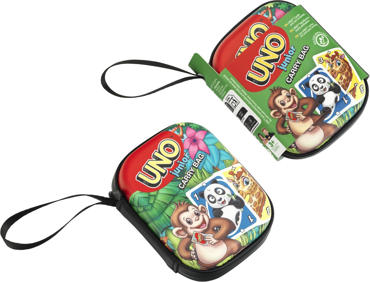 Klein toys uno junior draagtas - draagtas voor kaarten - uno kaarten niet inbegrepen