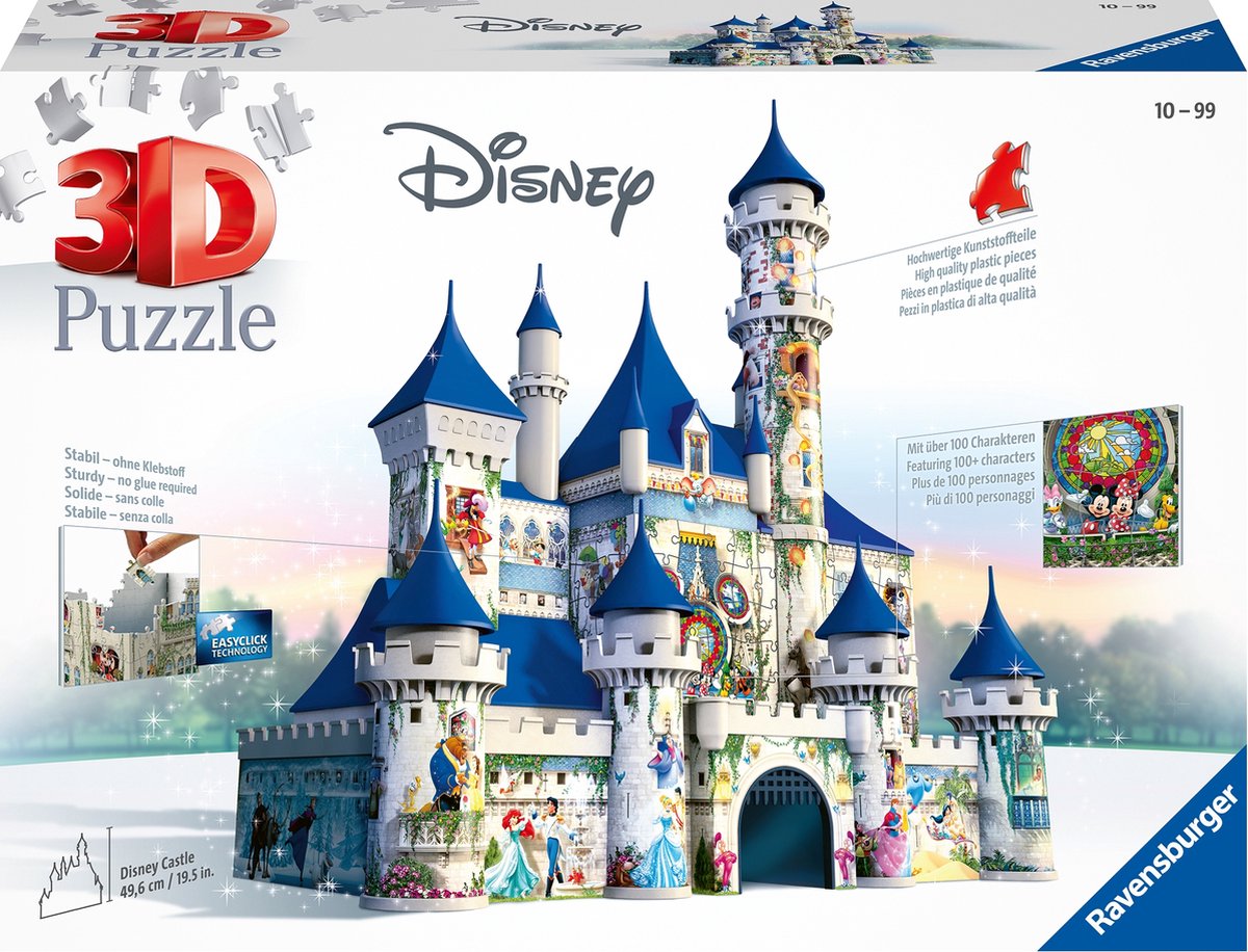 Ravensburger 3d Puzzle Disney Castle, 216st.