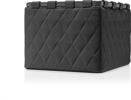 Boîte de rangement Reisenthel frame box m - 18l - cadre losange noir