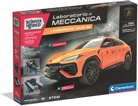 Clementoni wetenschap spel mechanics - lamborghini urus - stem speelgoed - constructie speelgoed - vanaf 8 jaar