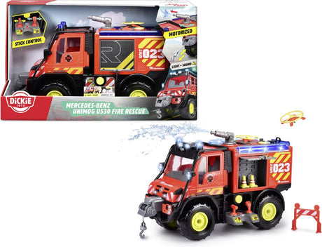 Camion de pompiers Dickie Umimog U530