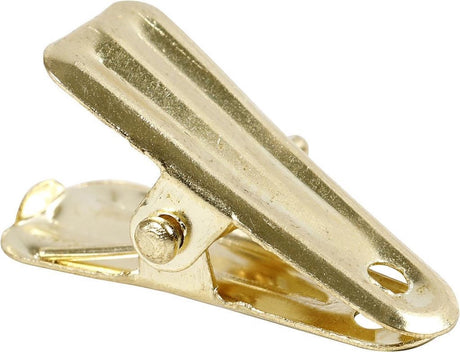 Société créative https : www.ccobby.nl deco-clips-l-27-mm-b-14-mm-gold-10-piece-1-box
