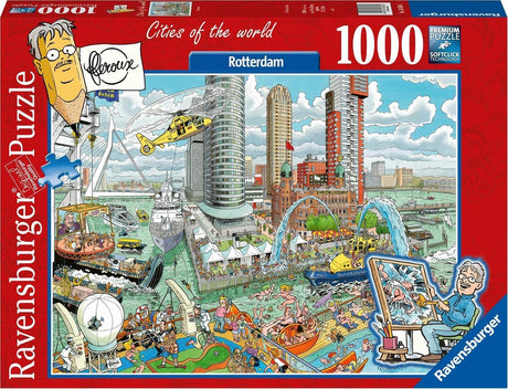 Ravensburger puzzle Fleroux Rotterdam 1000 pièces