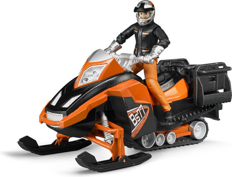 Bruder - motoneige avec chauffeur et accessoires (br63101)