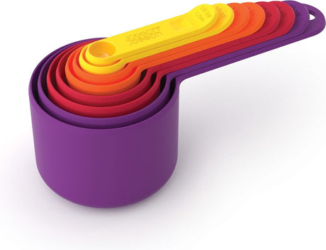 Cuillère à mesurer Joseph Joseph Nest - tasses à mesurer - ensemble de 8 pièces - mélange de couleurs vives