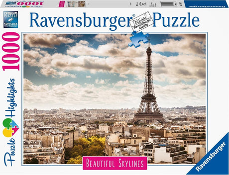 Ravensburger puzzle paris - puzzle - 1000 pièces