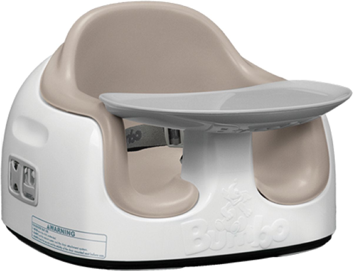 Bumbo multi siège taupe - chaise haute - chaise haute - chaise bébé - réhausseur - multifonction