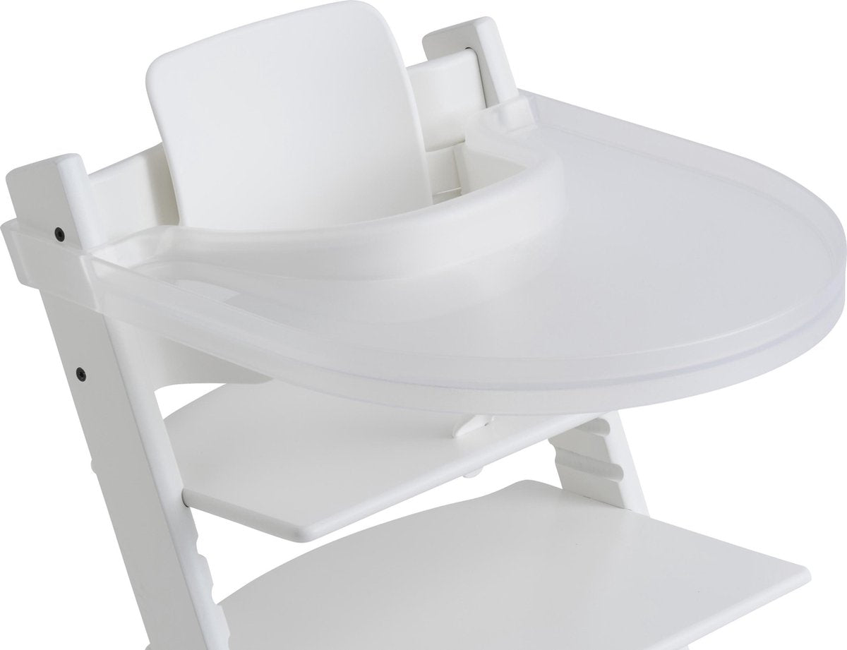 Playtray - plateau de table pour Stokke Tripp Trapp - plateau à manger - avec sangle - transparent