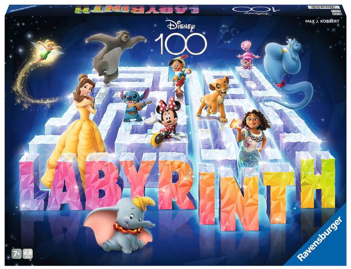 Ravensburger labyrinthe disney 100 ans - jeu de société