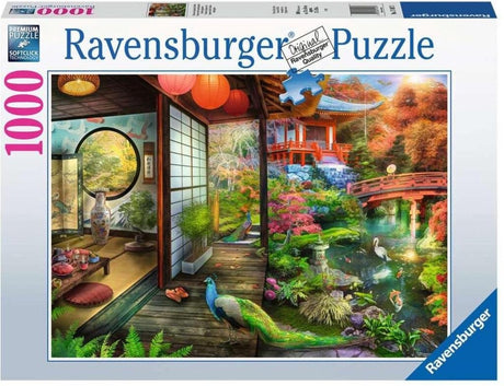 Ravensburger puzzle Maison de thé dans un jardin japonais 1000 pièces