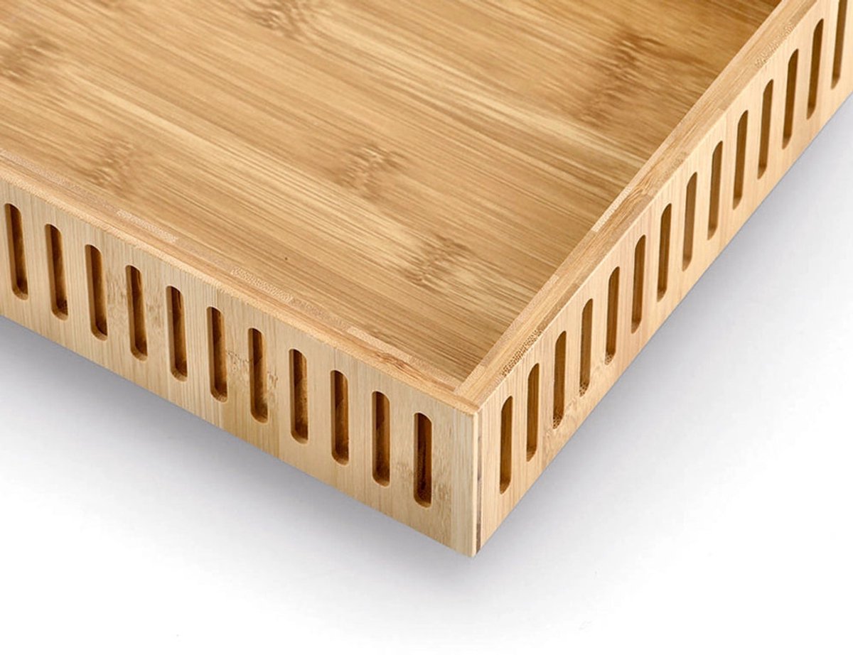 Zeller corbeille à courrier en bambou cadeau - bois - décoratif | durable
