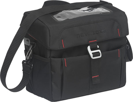 Sac de guidon Vigo - Sac de guidon sportif, imperméable, renforcé, réfléchissant, noir